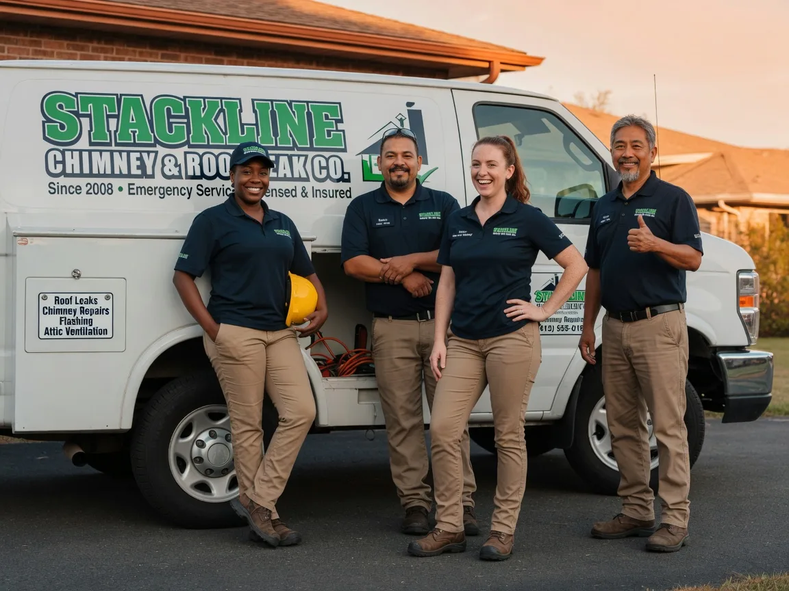 Chimney flashing repair company in Memphis, TX